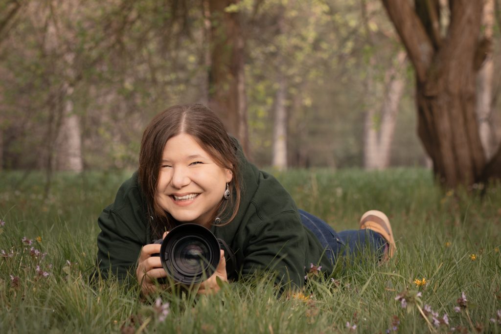 Schnappschuss von Tierfotografin Cindy beim Shooting